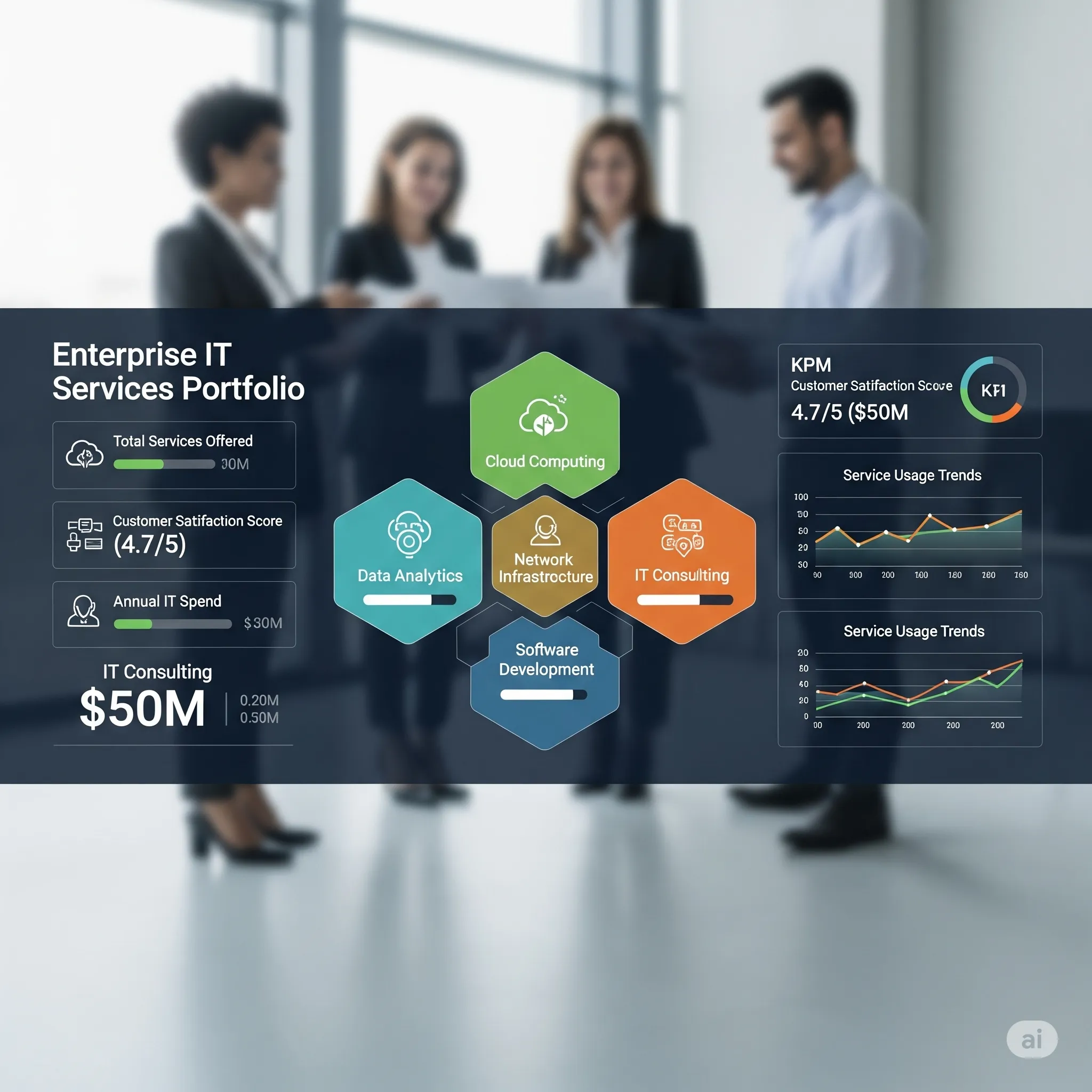 Enterprise IT Illustration